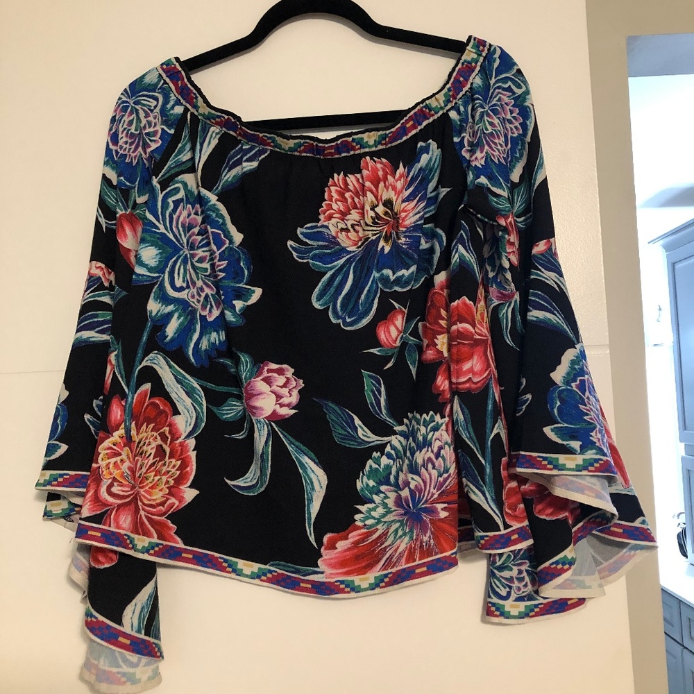 Off the shoulder shirt